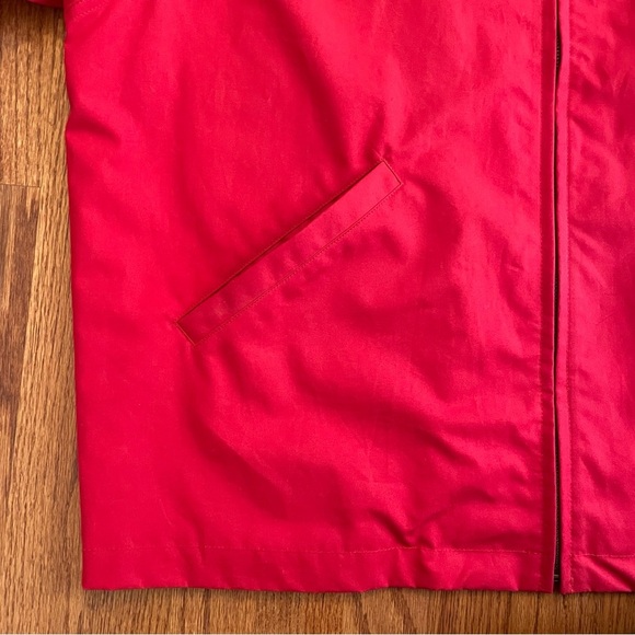 Normandy & Monroe Ventile cotton waterproof and wind proof red jacket size XL - Picture 6 of 13